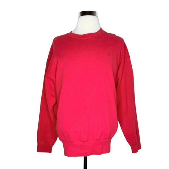 Vintage USA Olympic Sweatshirt Mens Extra Large Red Crewneck Pullover Sweater - Picture 1 of 9